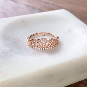 👑 Princess crown ring